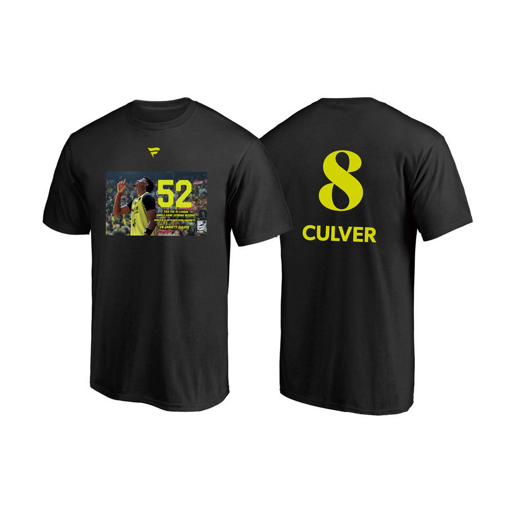 #8 ジャレット・カルバー選手 Bリーグ1試合最多得点タイ記録Tシャツ 詳細画像 1カラー 1